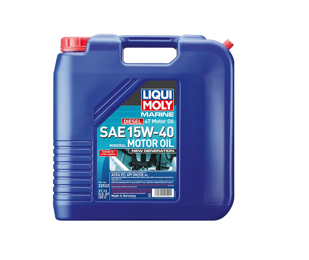 22522 – LIQUI MOLY Oil, SAE 15W-40 20 Liter Jug Single